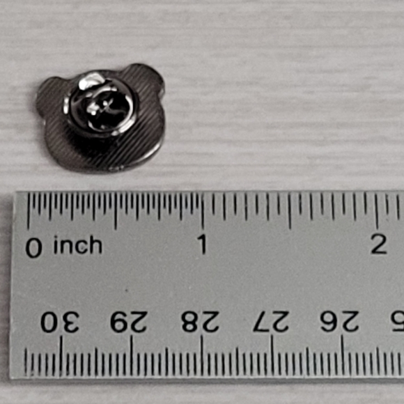 Brown Teddy Bear Enamel Pin - Picture 7 of 10